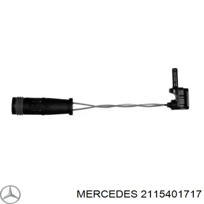 2115401717 Mercedes sensor traseiro de desgaste das sapatas do freio