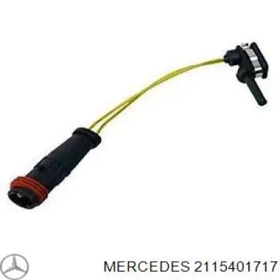 Contacto de aviso, desgaste de los frenos, trasero 2115401717 Mercedes