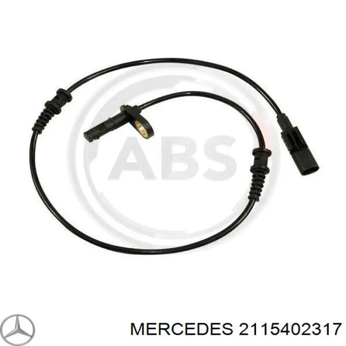 Купить 2115402317 Mercedes Датчик АБС (ABS) передний