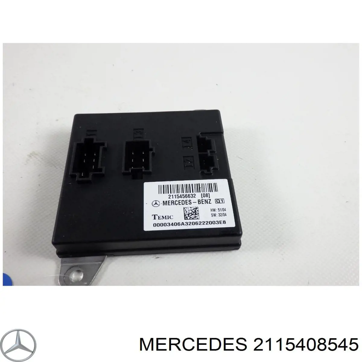 A211540854580 Mercedes unidade de controlo de iluminação