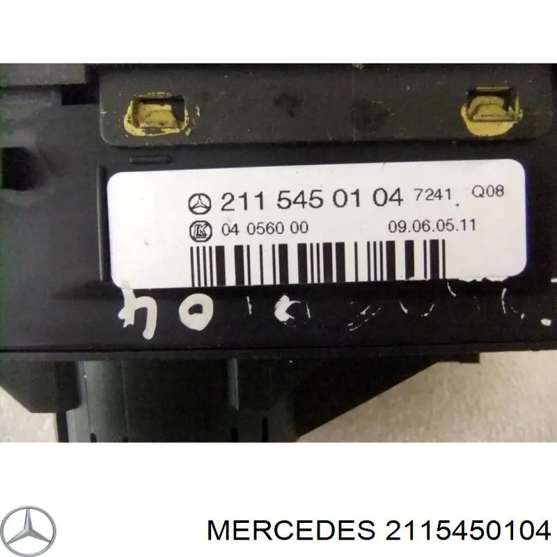 Переключатель света фар на "торпедо" 2115450104 Mercedes