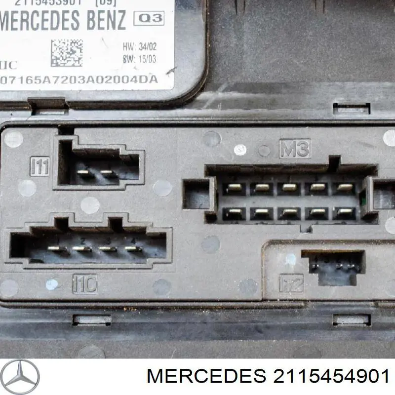 2115454901 MERCEDES Unidad de control de SAM, Módulo de adquisición de señal original y equivalente