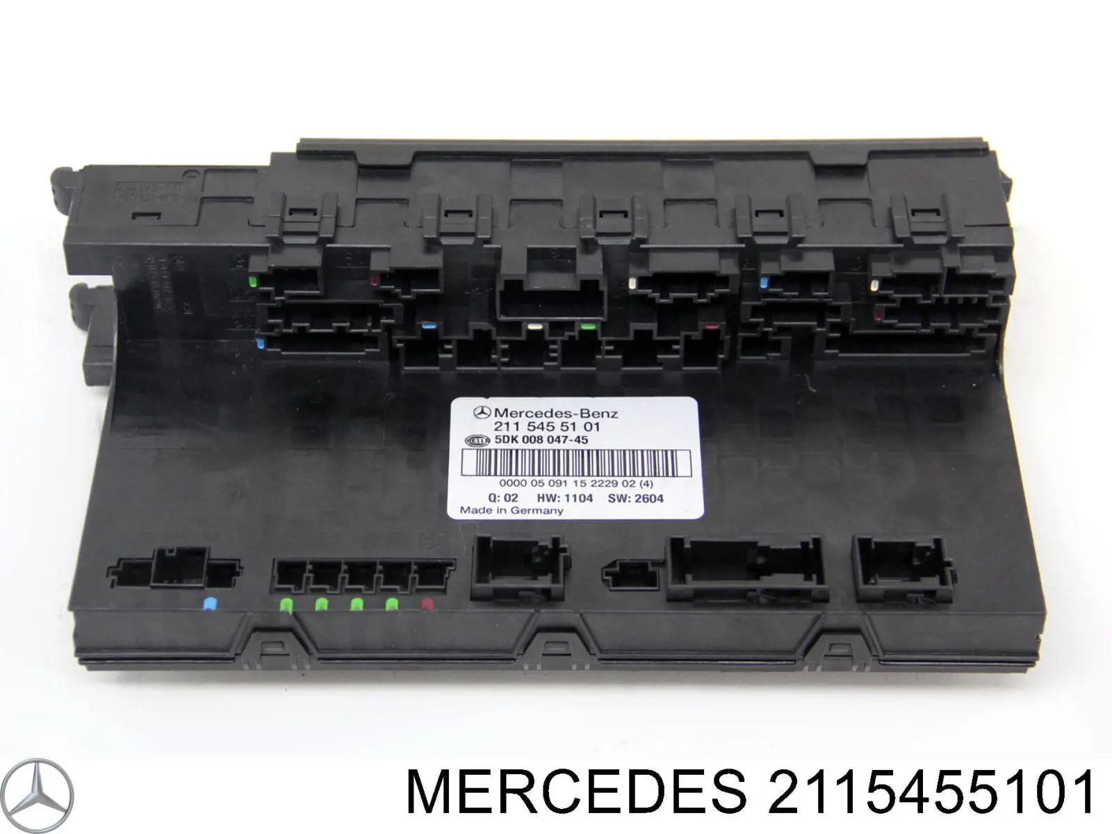 2115455101 Mercedes unidade de controlo de sinais sam