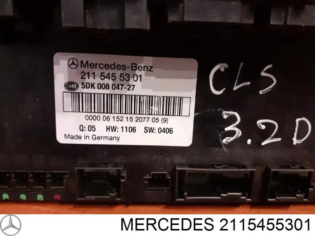 2115455301 MERCEDES Unidad de control de SAM, Módulo de adquisición de señal original y equivalente