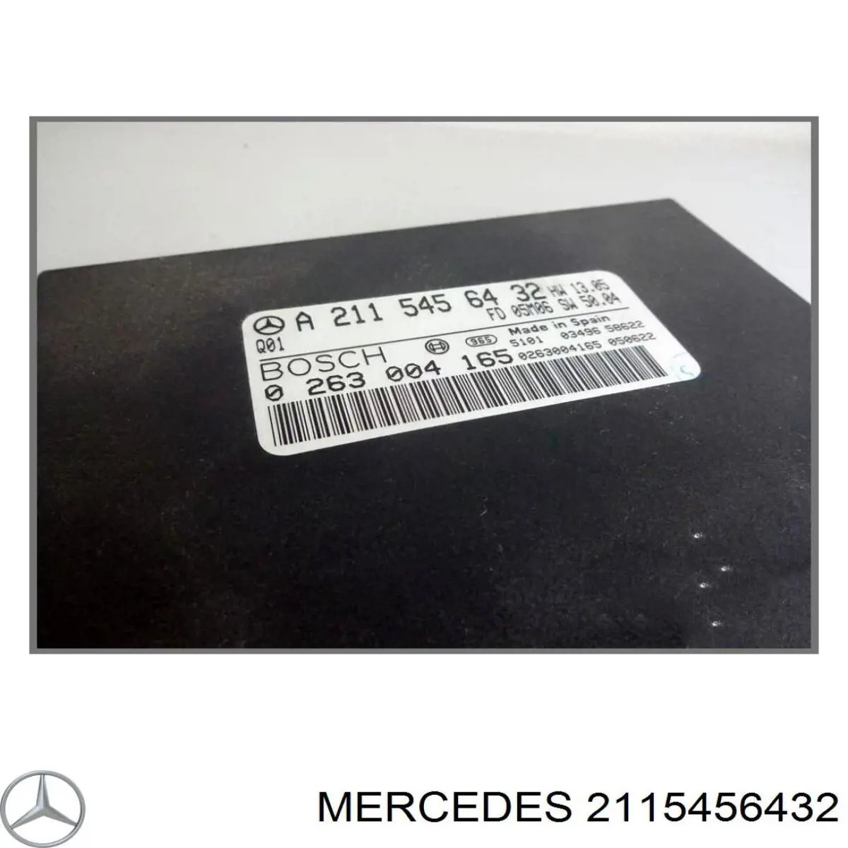 2115456432 Mercedes módulo de direção (centralina eletrônica de sensor de estacionamento)