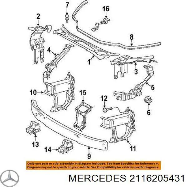  A2116205431 Mercedes