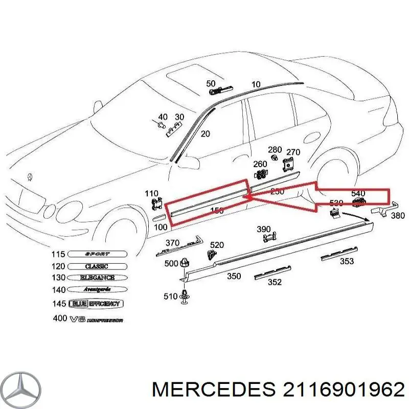  2116901962 Mercedes