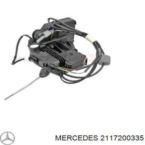 2117200335 Mercedes fecho da porta dianteira esquerda
