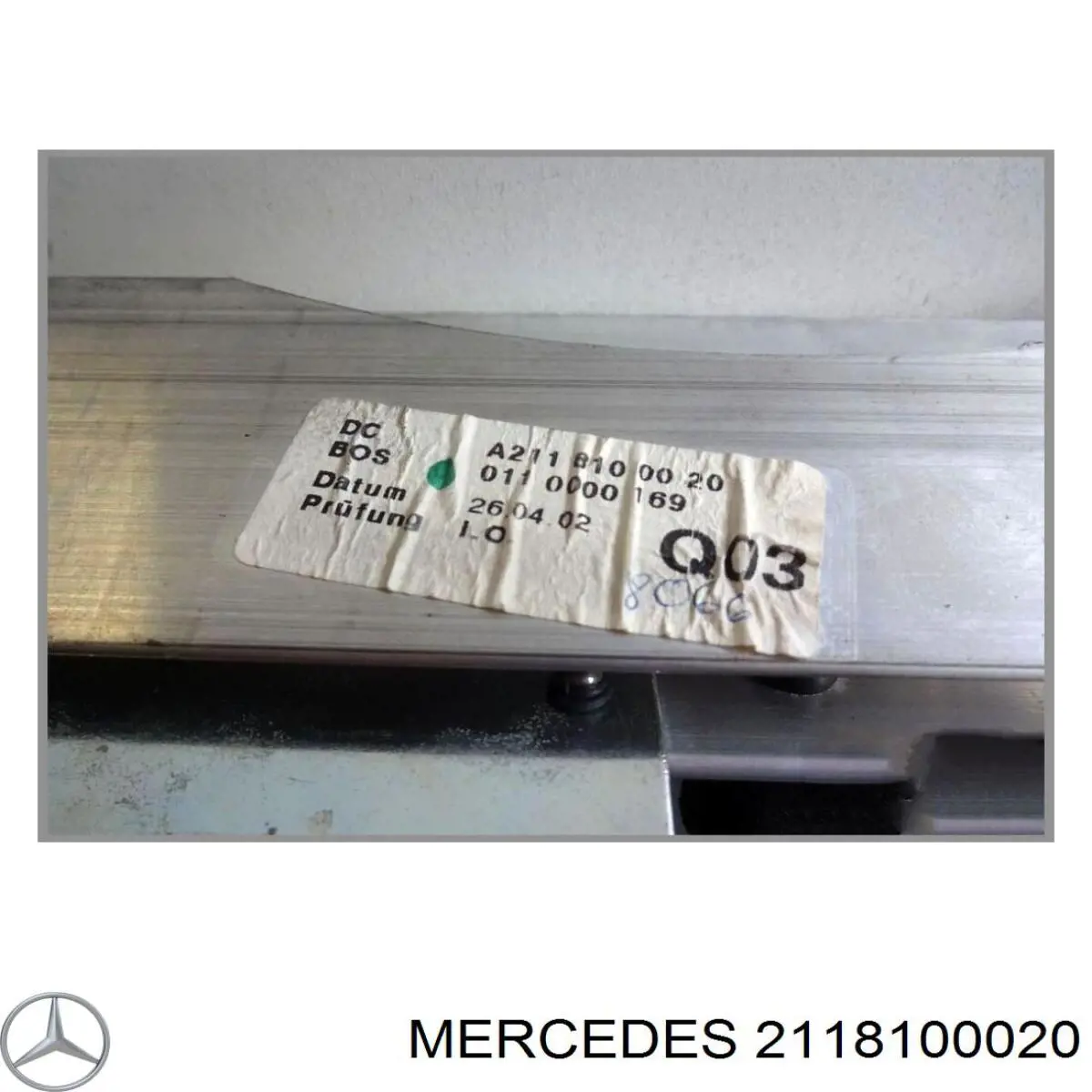  Mercedes A2118100020 цена, от 63.35 USD