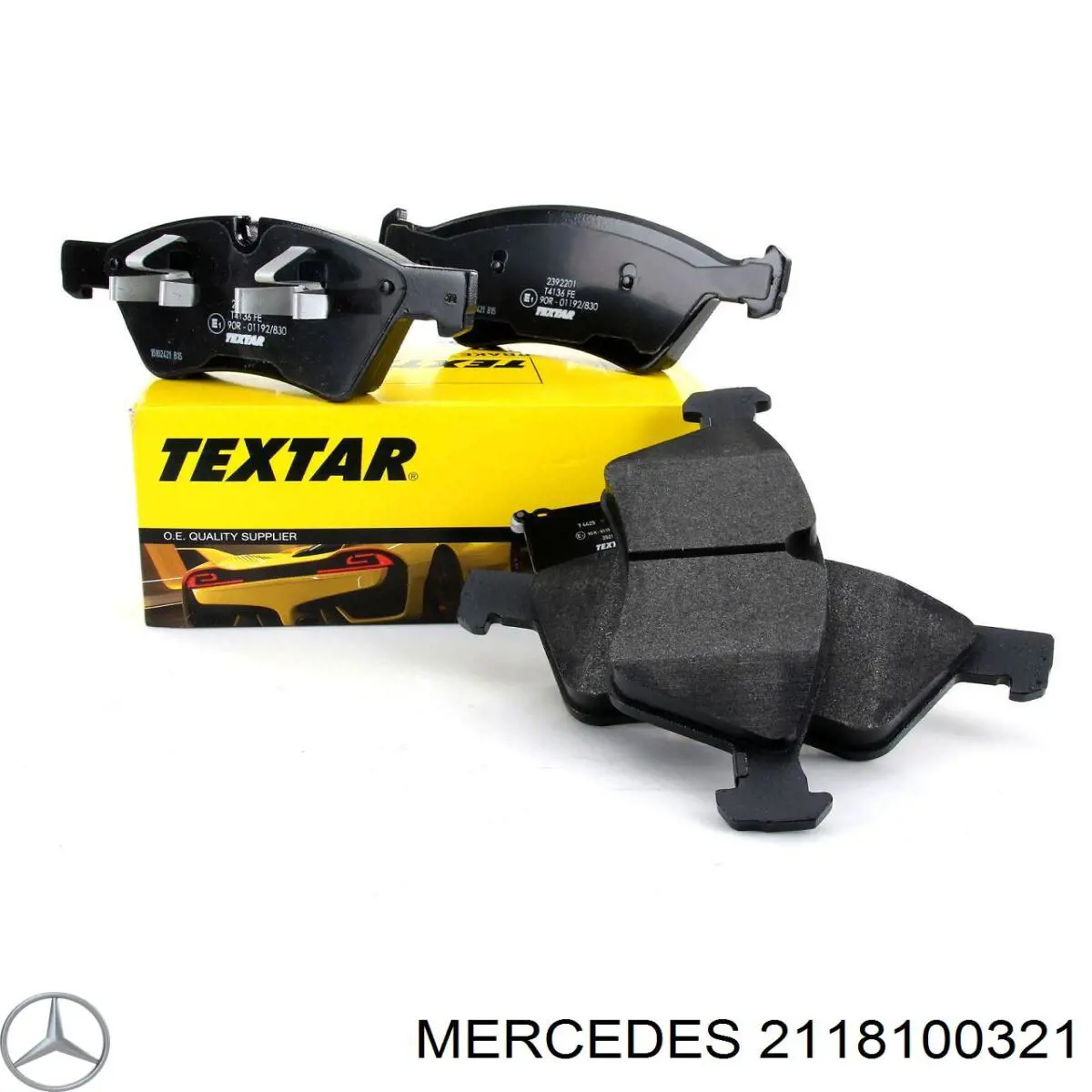 Зеркальный элемент левый Mercedes 2118100321