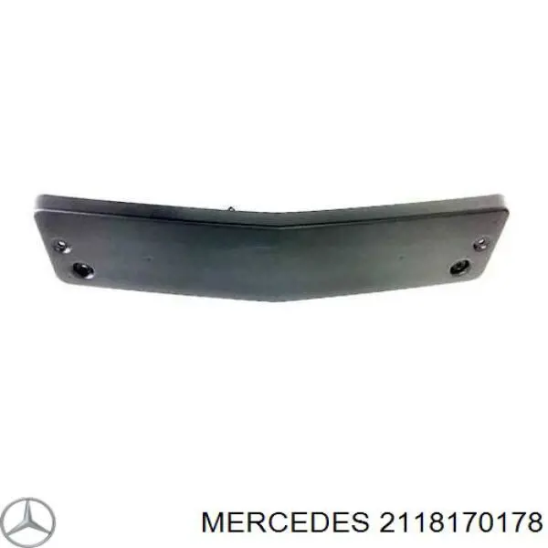 2118170178 Mercedes панель крепления номерного знака переднего