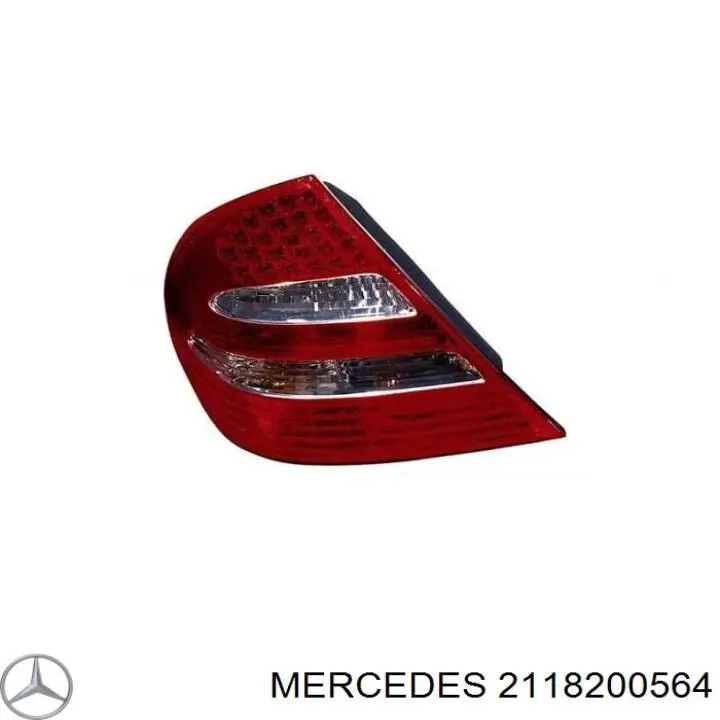 2118200564 Mercedes фонарь задний левый