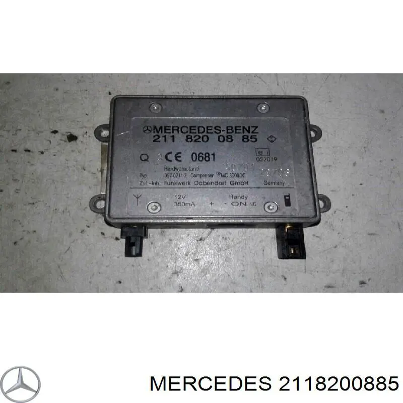 Купить 2118200885 Mercedes Усилитель сигнала антенны