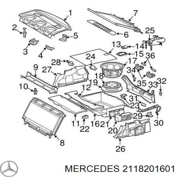  Mercedes 2118201601 цена, от 5.07 USD
