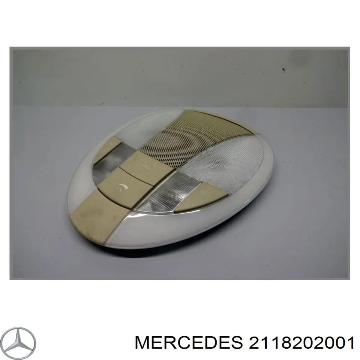 2118202001 Mercedes quebra-luz de iluminação de salão (de cabina)