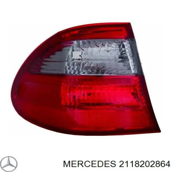 Купить 2118202864 Mercedes Фонарь задний правый, внешний