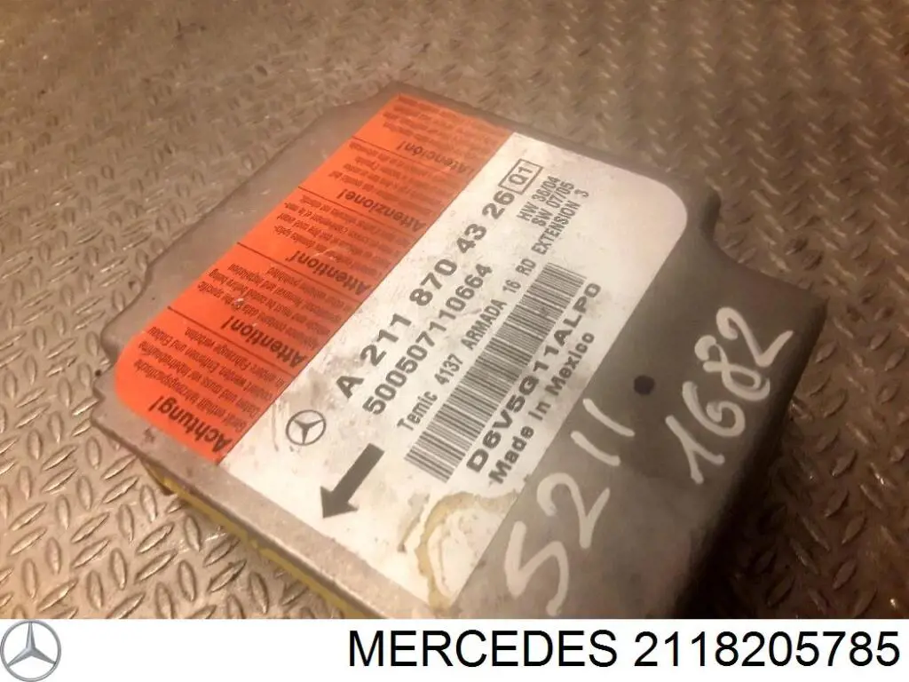 Блок управления airbag Mercedes A211870398564 цена, от 10.18 USD