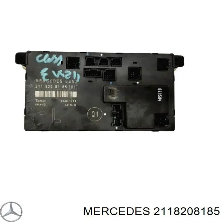 2118208185 Mercedes unidade de conforto