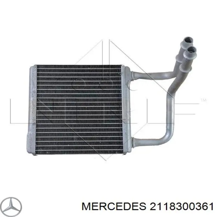Радиатор печки (отопителя) Mercedes 2118300361 цена, от 40.21 USD