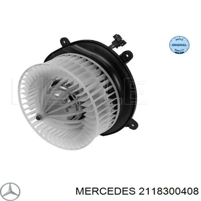 Купить 2118300408 Mercedes Электродвигатели (электродвигатель отопителя) или розетка прицепа штепсельная