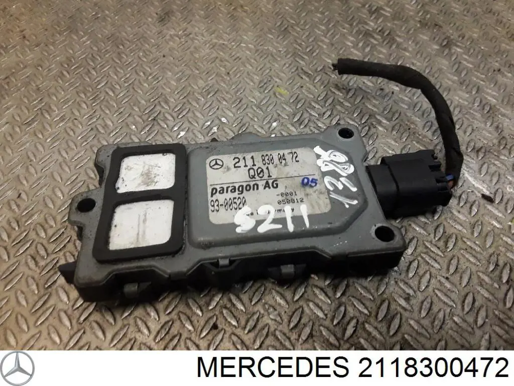 Датчик загрязнения воздуха на Mercedes S (W221)