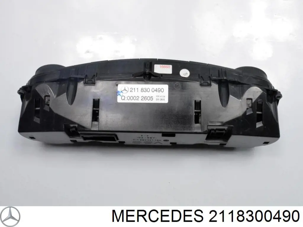 Блок управления кондиционером 2118300490 Mercedes