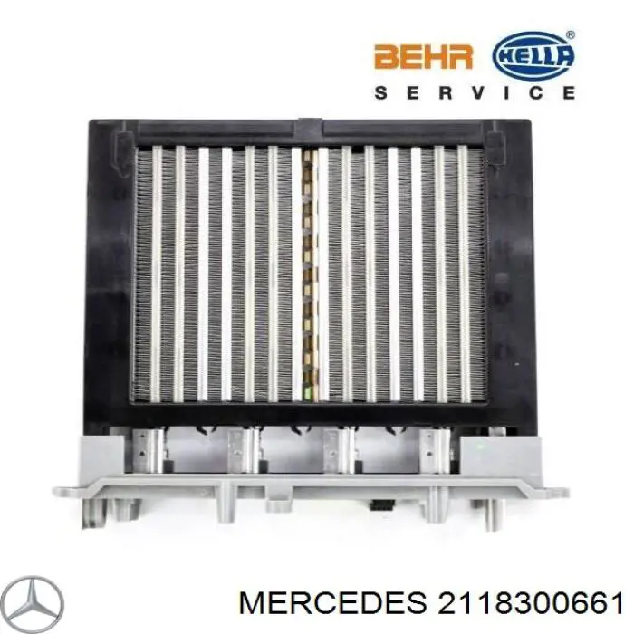 2118300661 Mercedes радиатор печки