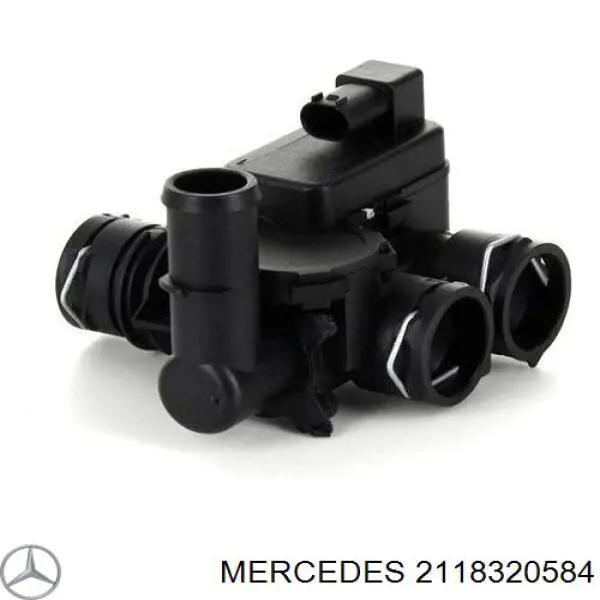 2118320584 Mercedes кран печки (отопителя)