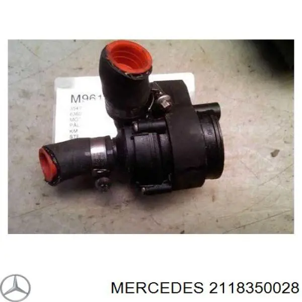 2118350028 Mercedes bomba de água (bomba de esfriamento, adicional elétrica)