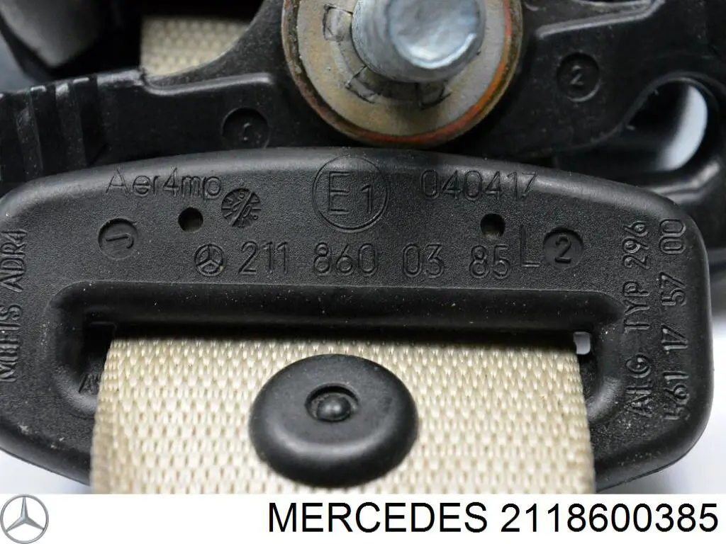 Купить 2118600385 Mercedes Ремень безопасности задний левый