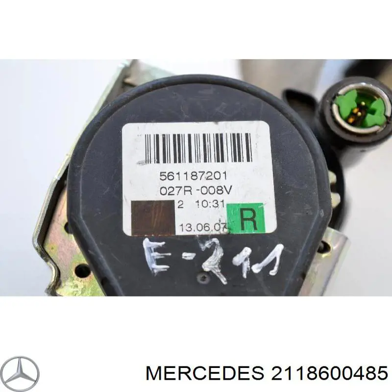 Купить 2118600485 Mercedes Ремень безопасности задний правый