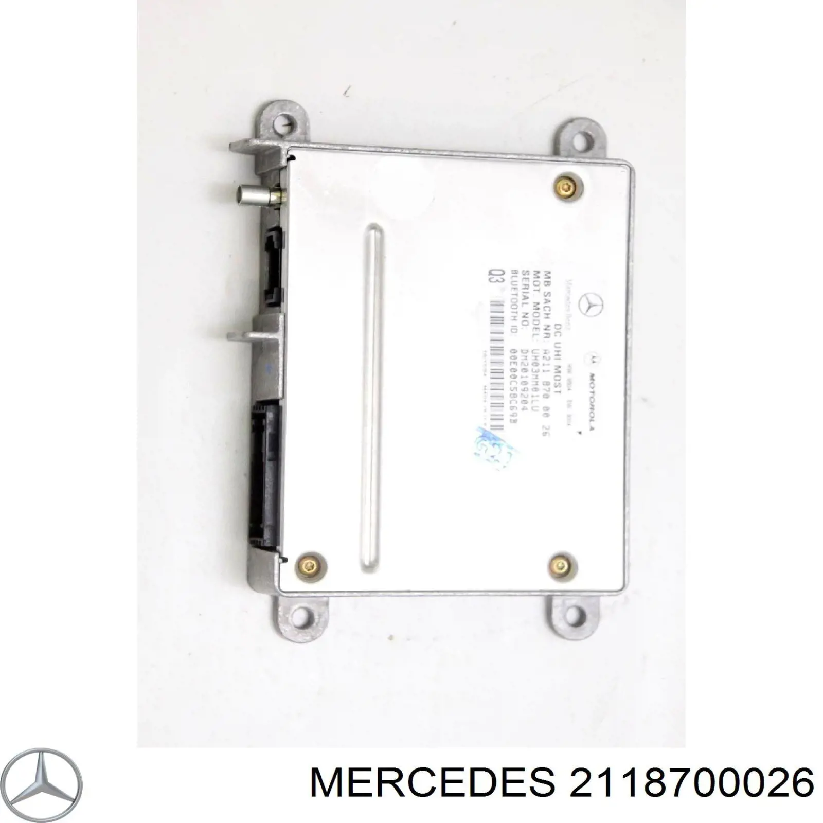 2118700026 Mercedes Блок управления телефоном