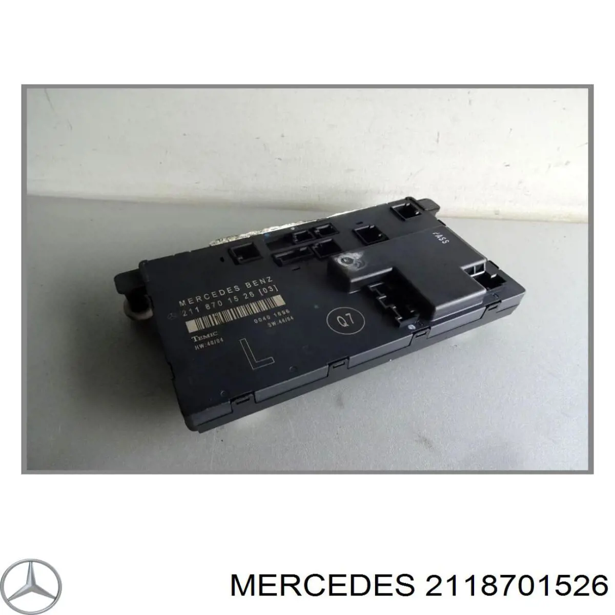 2118701526 Mercedes unidade de conforto