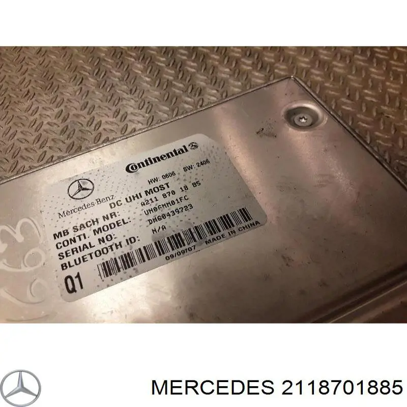 2118701885 Mercedes Блок управление Bluetooth