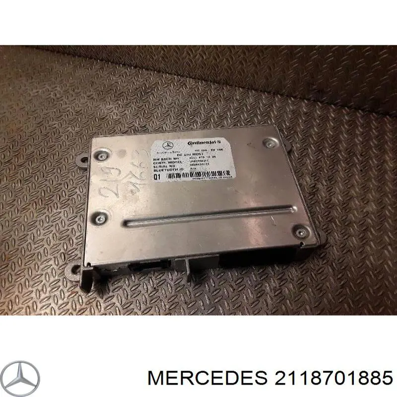 Блок управление Bluetooth на Mercedes ML/GLE (W164)
