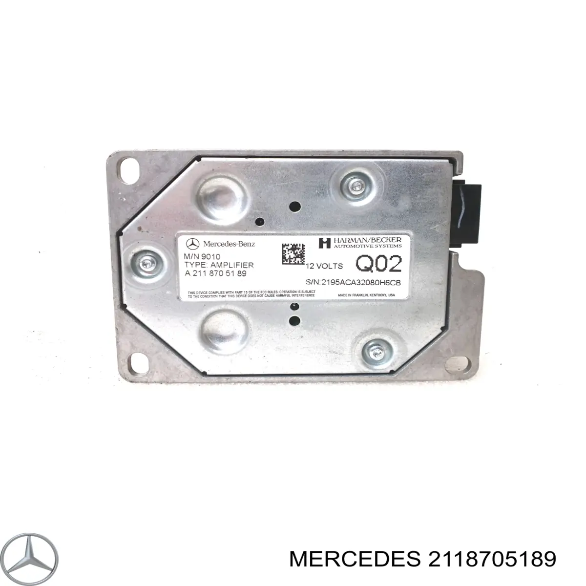 Усилитель звука аудиосистемы Mercedes A2188201100 цена, от 29.33 USD