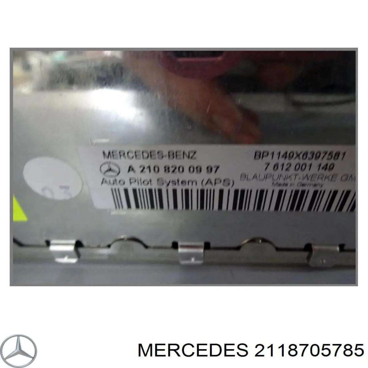Купить 2118705226 Mercedes Блок управления мультимедийный