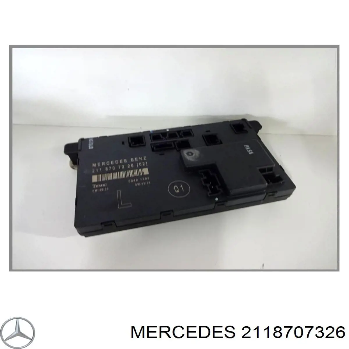 2118707326 Mercedes unidade de conforto