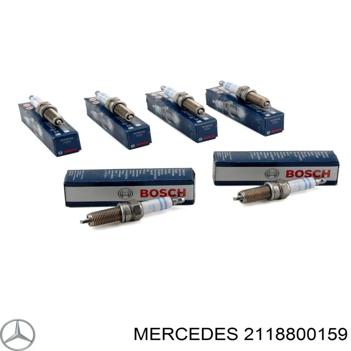 Купить 2118800159 Mercedes Трос капота