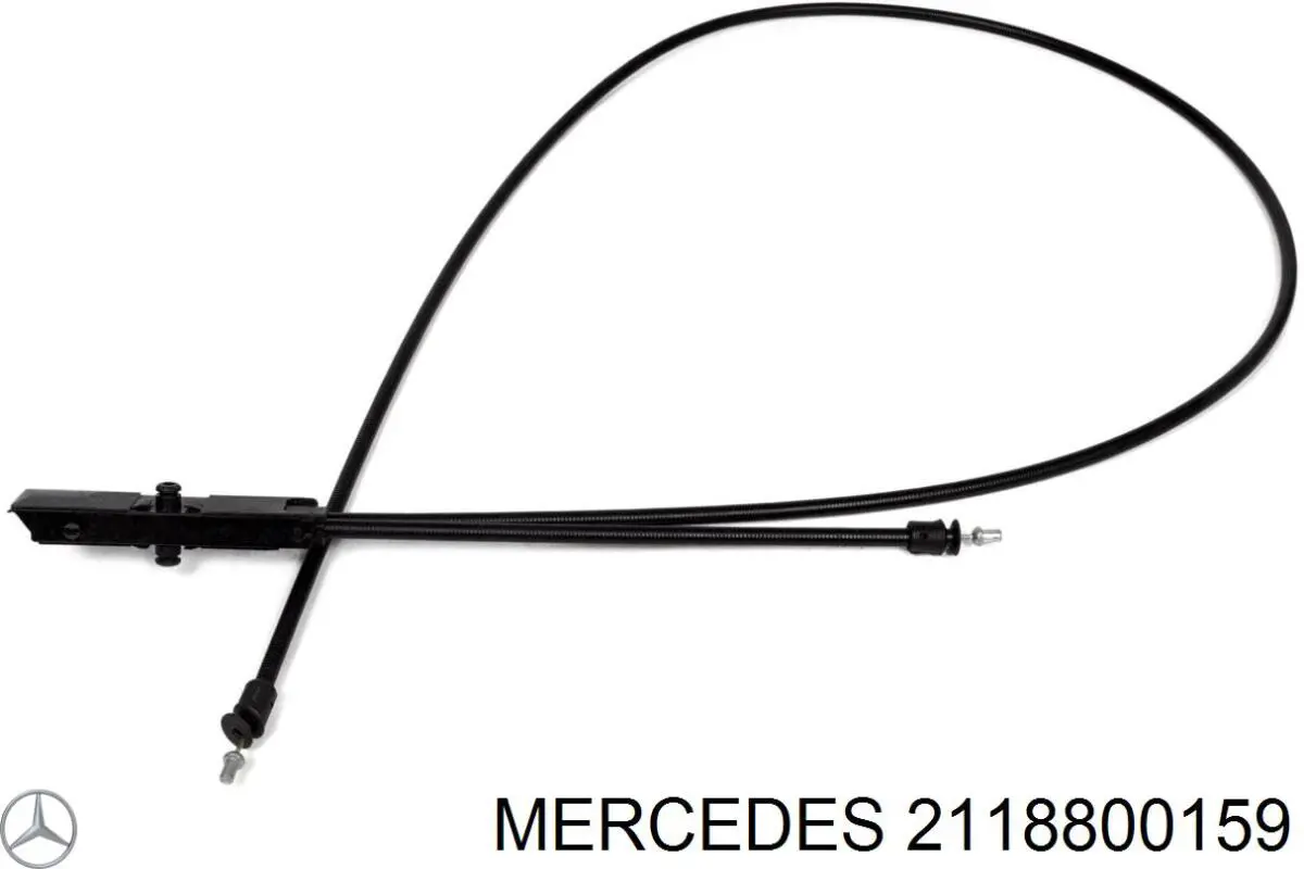 2118800159 Mercedes трос открывания капота