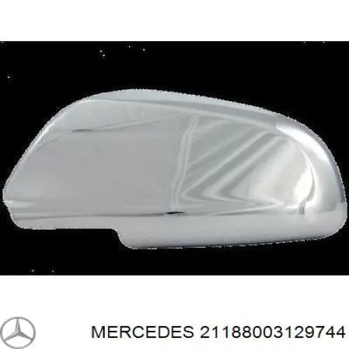 Молдинг бампера заднего, левый Mercedes 2118800312