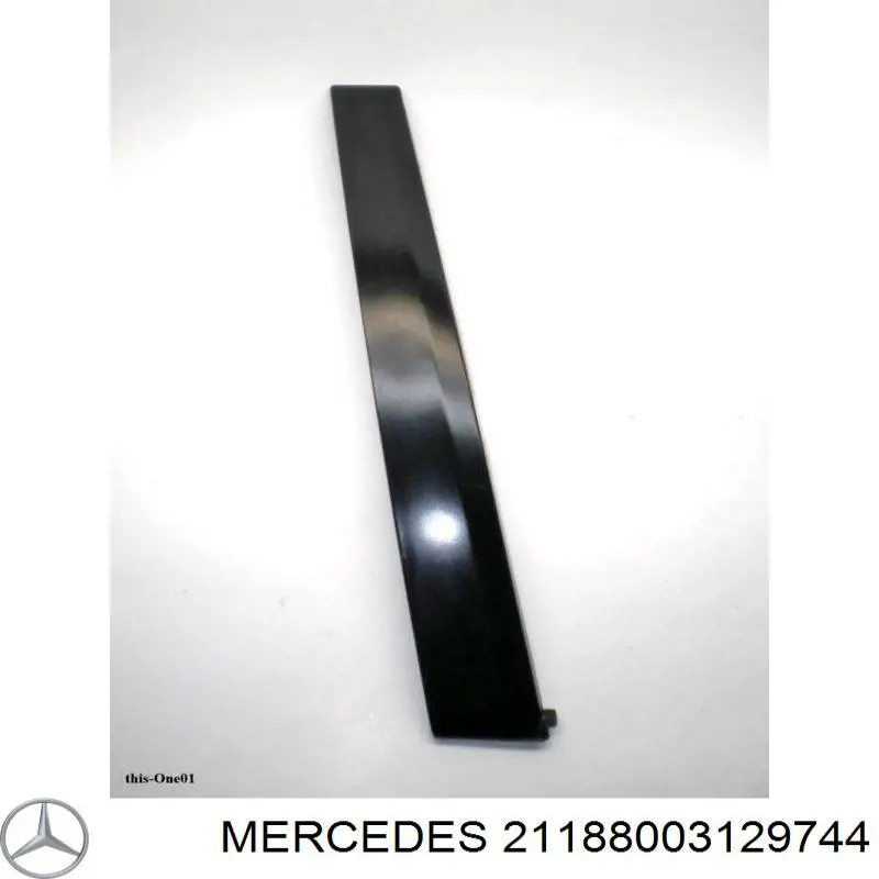 Накладка бампера заднего левая Mercedes A21188003129723 цена, от 28.58 USD