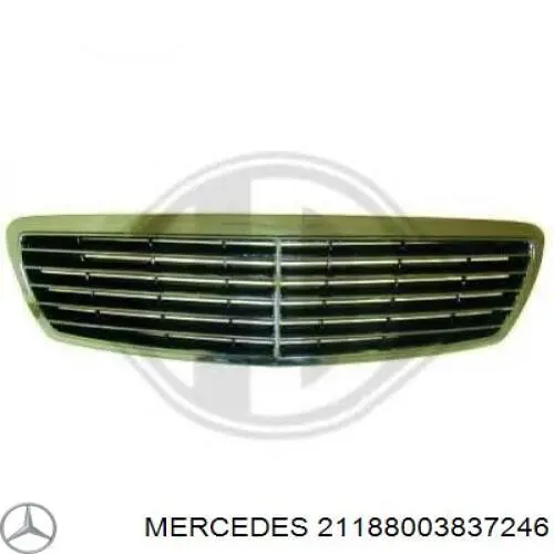 21188003837246 Mercedes решетка радиатора