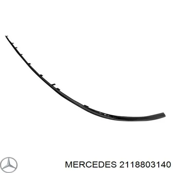 A2118803140 Mercedes бампер задний