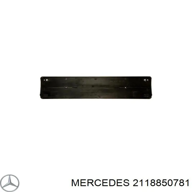 Рамка номерного знака автомобиля передняя Mercedes 2118850781 цена, от 15.52 USD