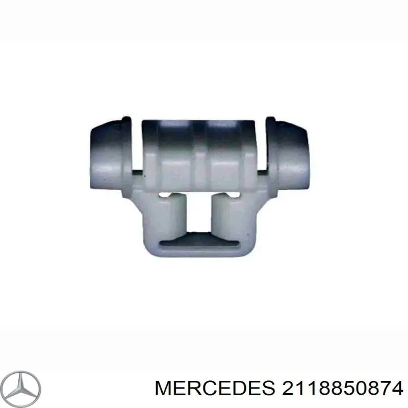 2118850874 Mercedes borda (orla das luzes de nevoeiro direita)