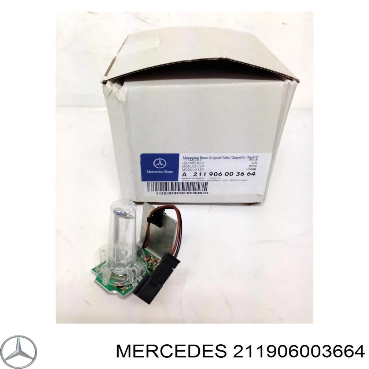 Лампочка ксеноновая Mercedes 211906003664