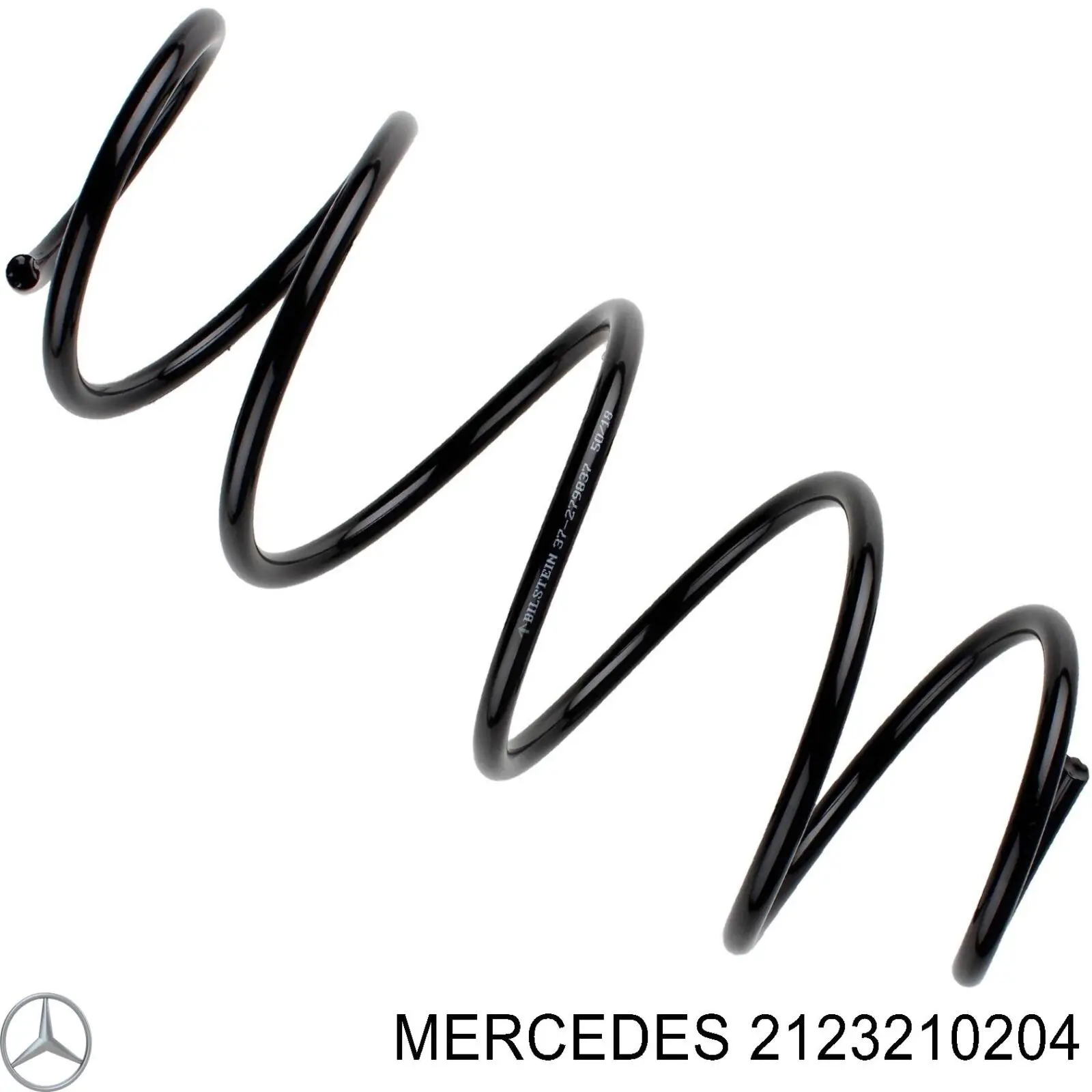 Пружина амортизатора передняя Mercedes A2123210204 цена, от 88.93 USD