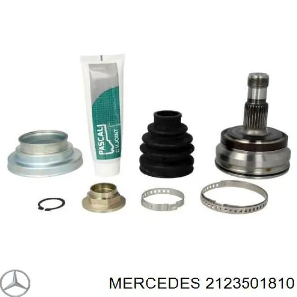 2123501810 Mercedes semieixo traseiro