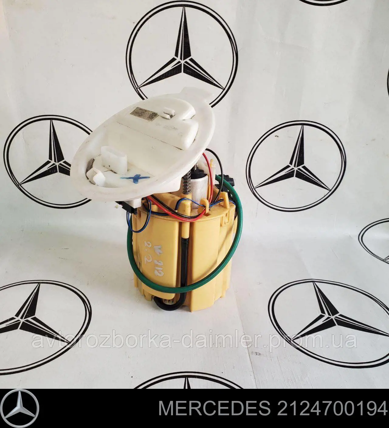 2124700194 Mercedes módulo de bomba de combustível com sensor do nível de combustível